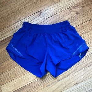 Lululemon Royal Blue Hotty Hot Short 2.5’’